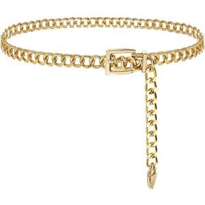 6193 Chain Belts For Women Girls Metal Waist Belt Dresses Plus Size 130cm